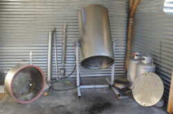 all distiller parts laid out