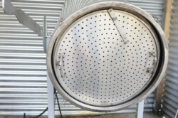 biomaterial retaining mesh